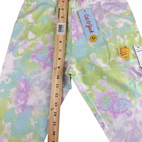 Girls Legging, Cat & Jack, Size XL (14-16) Multicolored Pastels - Picture 4 of 8